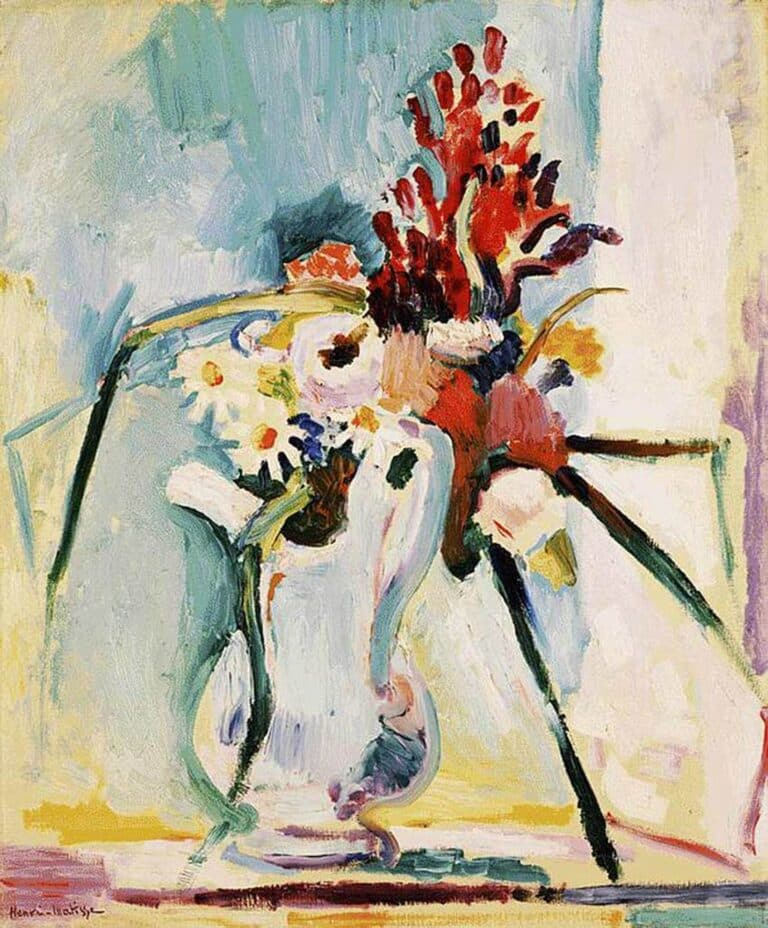 Fleurs dans une cruche – Matisse Henri Matisse