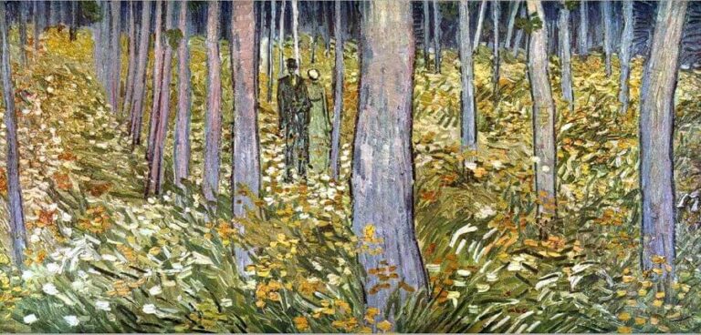 Les sous-bois – Van Gogh Vincent Van Gogh