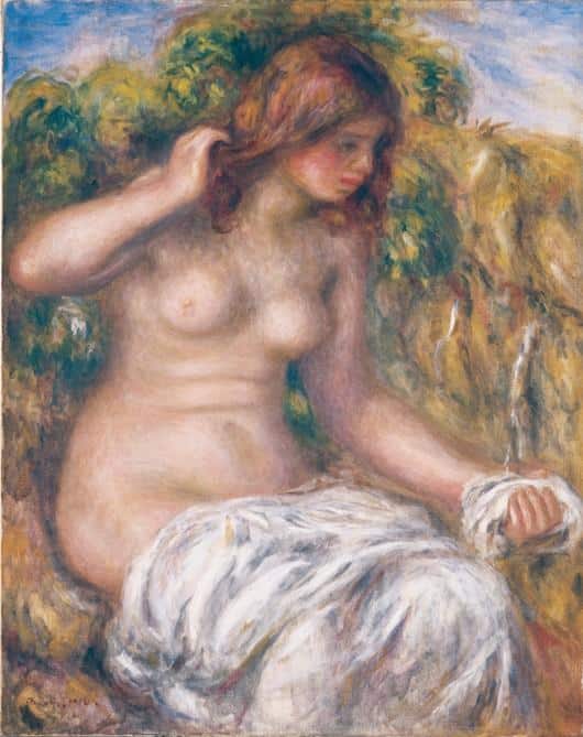 La femme du printemps – Pierre-Auguste Renoir Pierre-Auguste Renoir