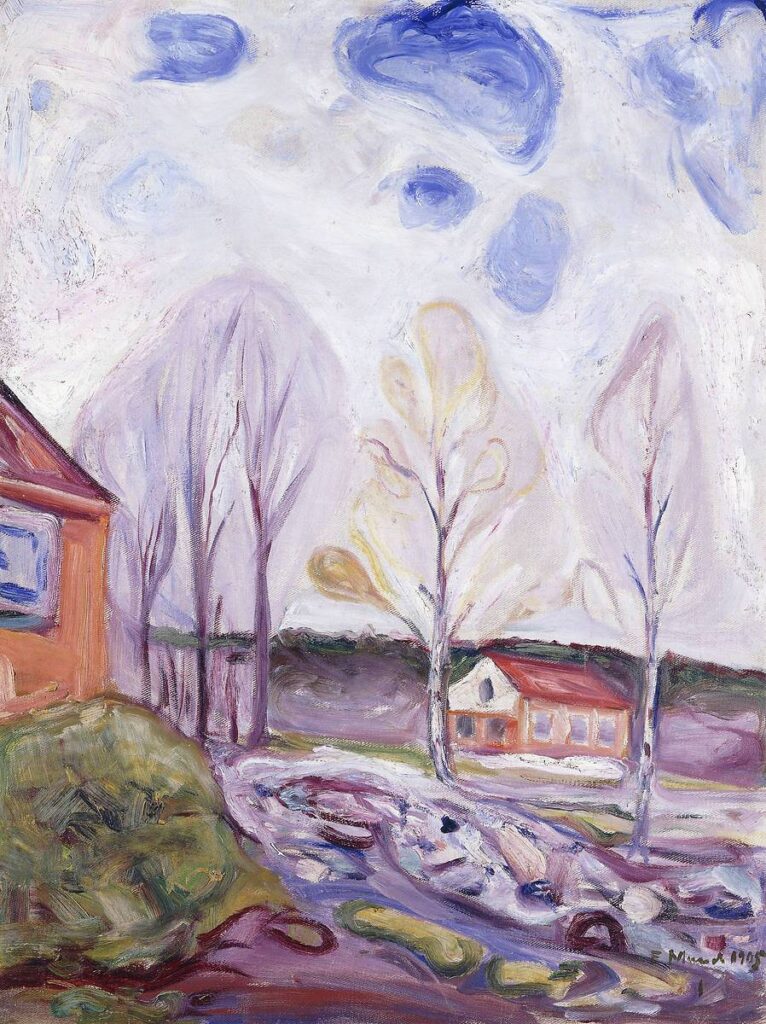 Printemps, Asgardstrand – Edvard Munch Edvard Munch