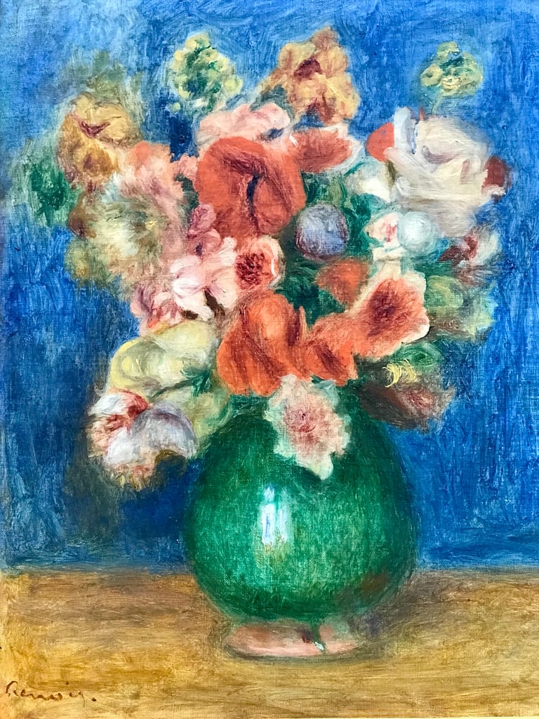 Bouquet, c.1900 – Pierre-Auguste Renoir Pierre-Auguste Renoir