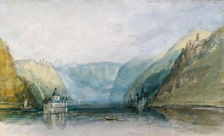 Le Palatinat près de Kaub – William Turner William Turner