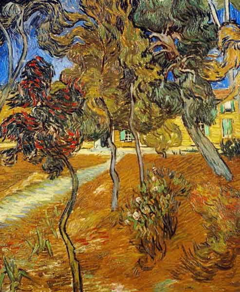 Jardin de l’hôpital St. Paul – Van Gogh Vincent Van Gogh