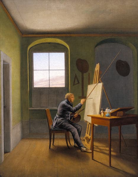 George Friedrich Kersting dans l’atelier de – Caspar David Friedrich Caspar David Friedrich