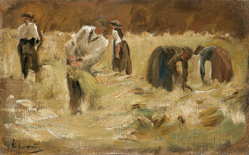 Récolte des céréales – Max Liebermann Max Liebermann