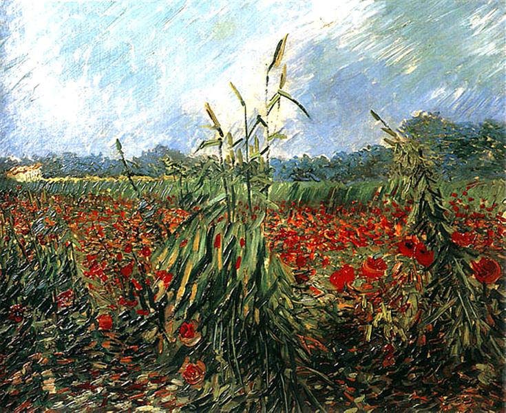 Verts épis de blé – Van Gogh Vincent Van Gogh