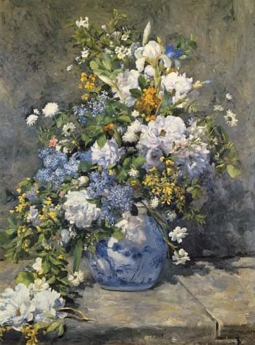 Grand vase avec fleurs – Pierre-Auguste Renoir Pierre-Auguste Renoir