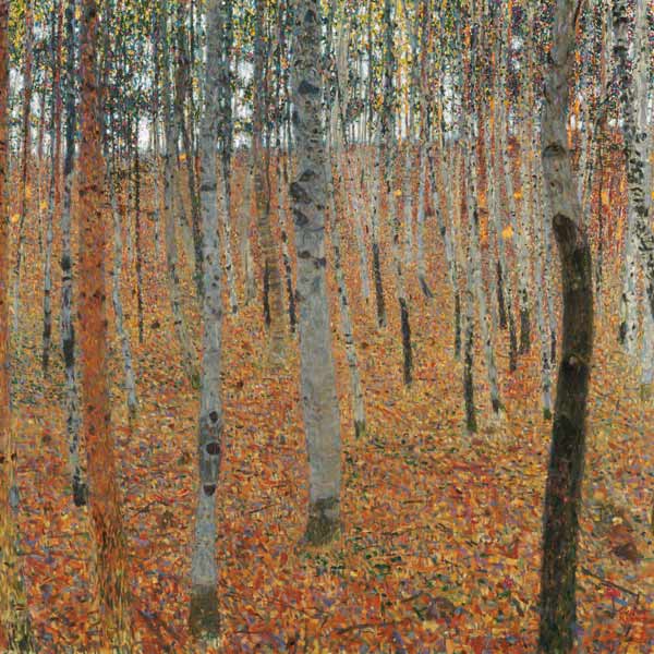 Forêt de bouleaux – Gustav Klimt Gustav Klimt