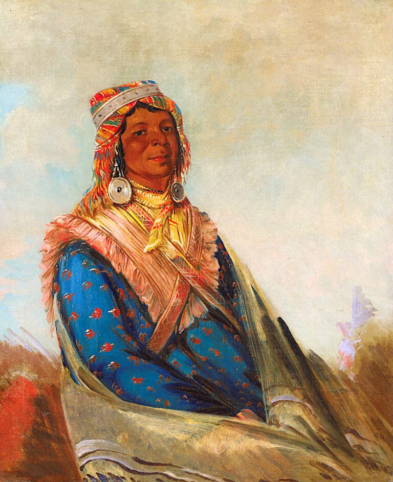 Hól-te-mál-te-téz-te-néek-ee, Sam Perryman (Creek Chief) – George Catlin George Catlin