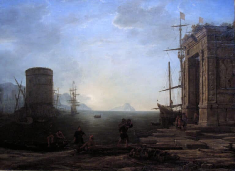 Port au lever du soleil – Claude Lorrain Claude Lorrain