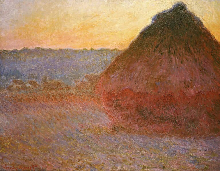 Meule au soleil de Claude Monet Claude Monet