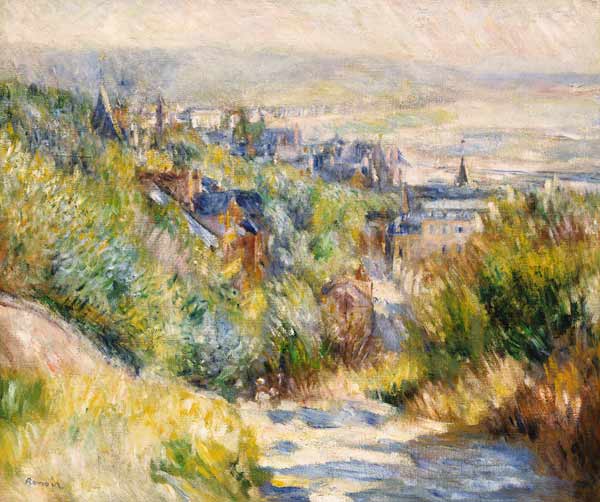 Les Hauts de Trouville – Pierre-Auguste Renoir Pierre-Auguste Renoir