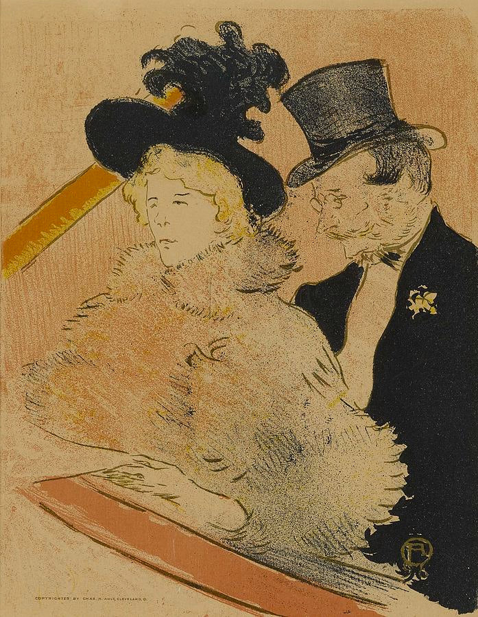 Au Concert – Toulouse Lautrec Henri de Toulouse-Lautrec