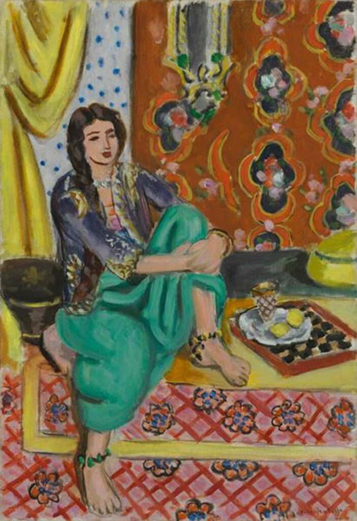 Odalisque assise – Matisse Henri Matisse