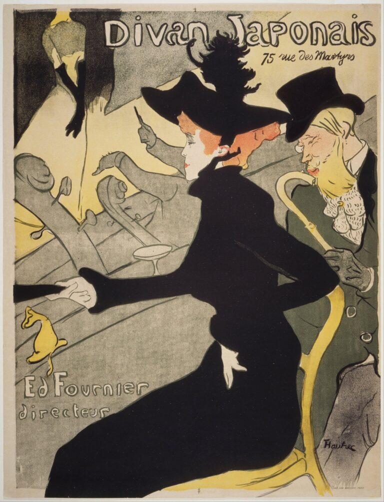 Divan japonais – Toulouse Lautrec Henri de Toulouse-Lautrec