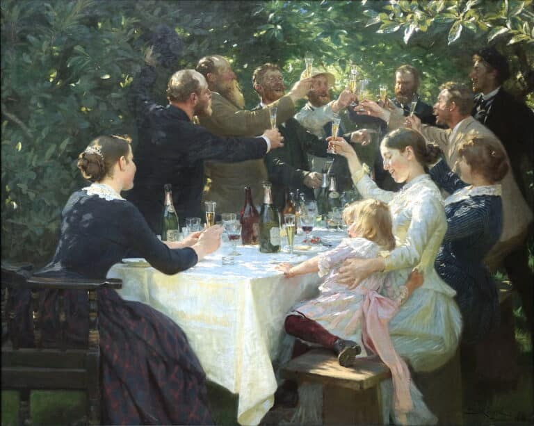 Hip, Hip, Hurrah ! – Peder Severin Kroyer Peder Severin Krøyer