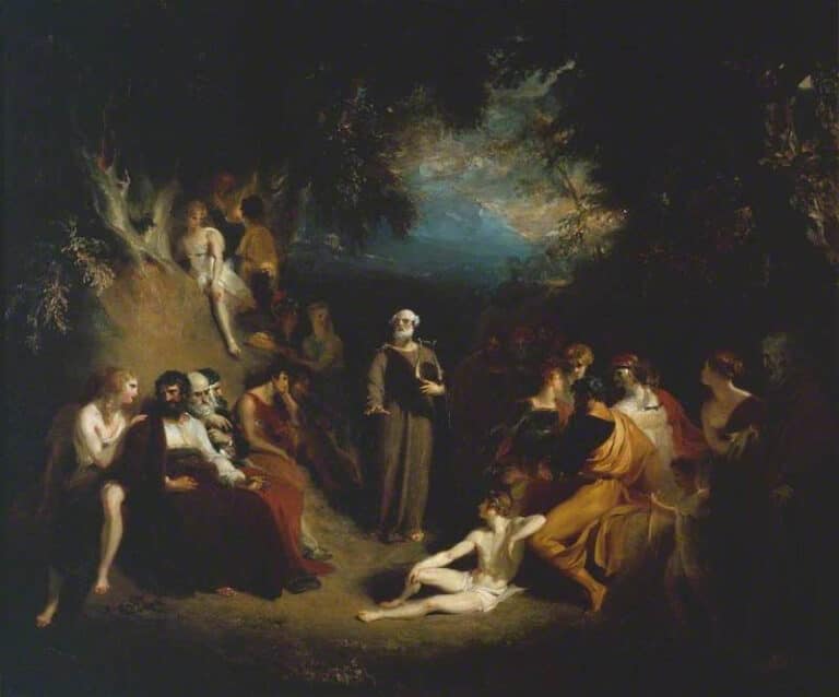 Homère récitant ses poèmes – Thomas Lawrence Thomas Lawrence