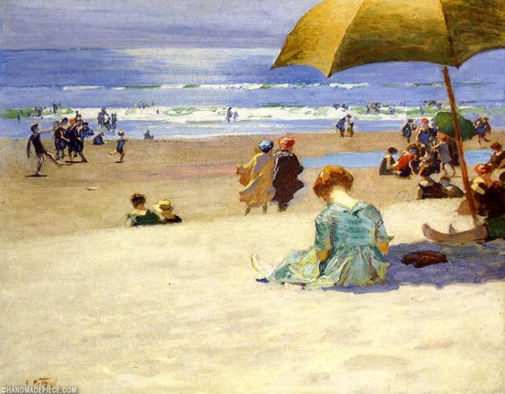 Hourtide – Edward Henry Potthast Edward Henry Potthast