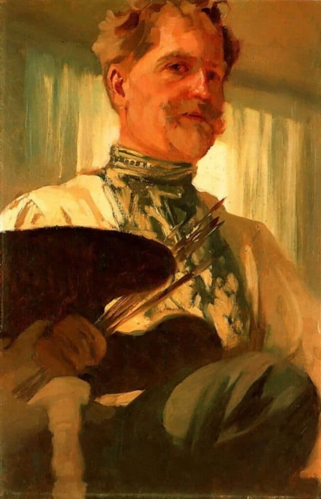 Autoportrait – Mucha Alphonse Mucha