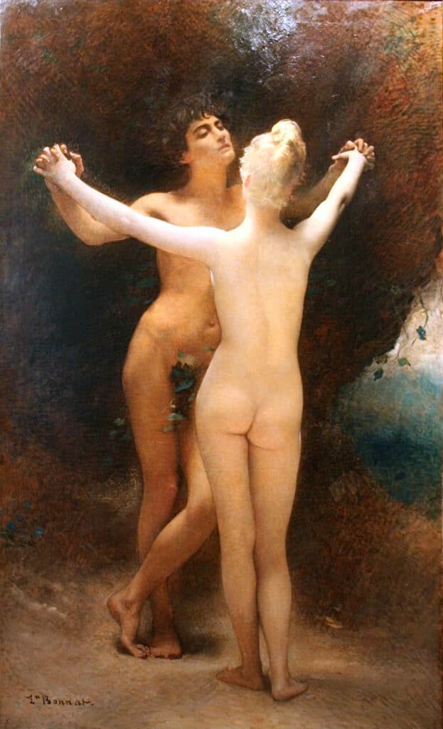 Idylle – Léon Bonnat Léon Bonnat