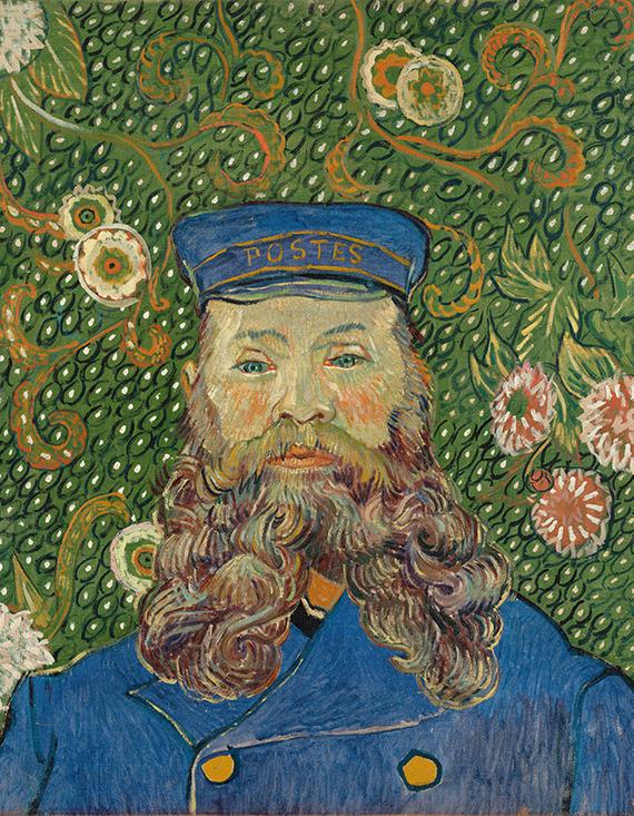 Portrait du facteur Joseph Roulin – Van Gogh Vincent Van Gogh