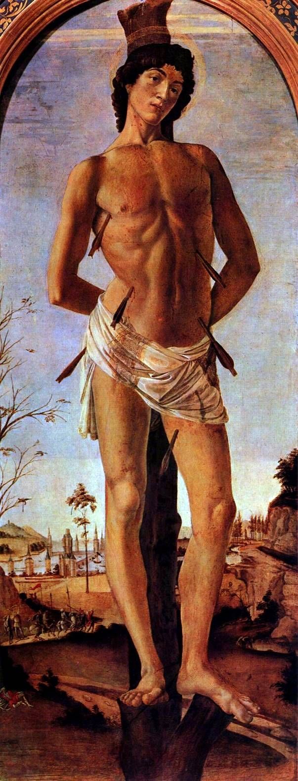 Saint Sebastian – Sandro Botticelli Sandro Botticelli