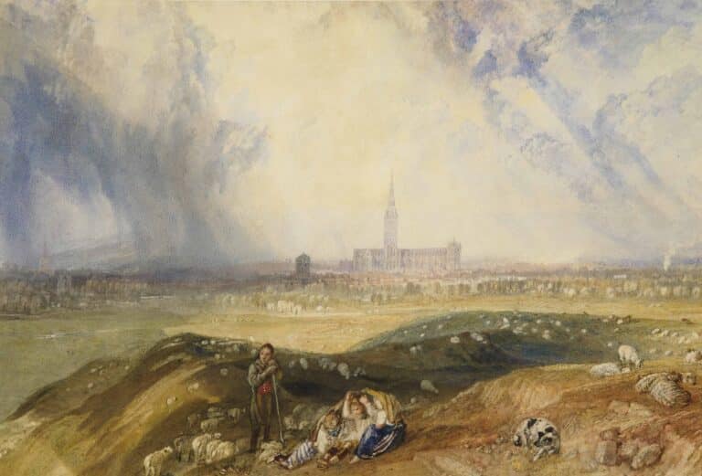 Cathédrale de Salisbury – William Turner William Turner