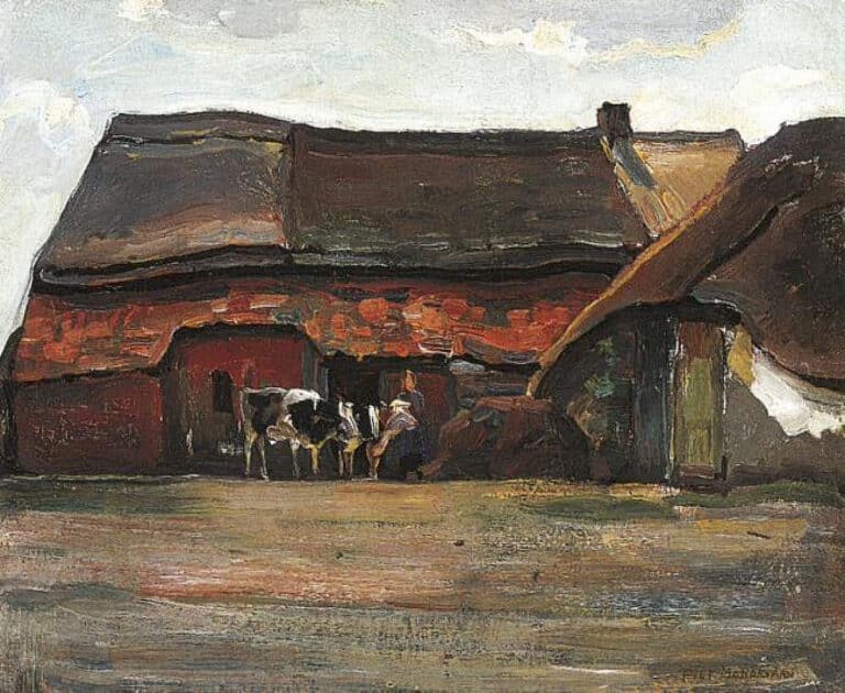 Ferme de Brabant – Mondrian Piet Mondrian