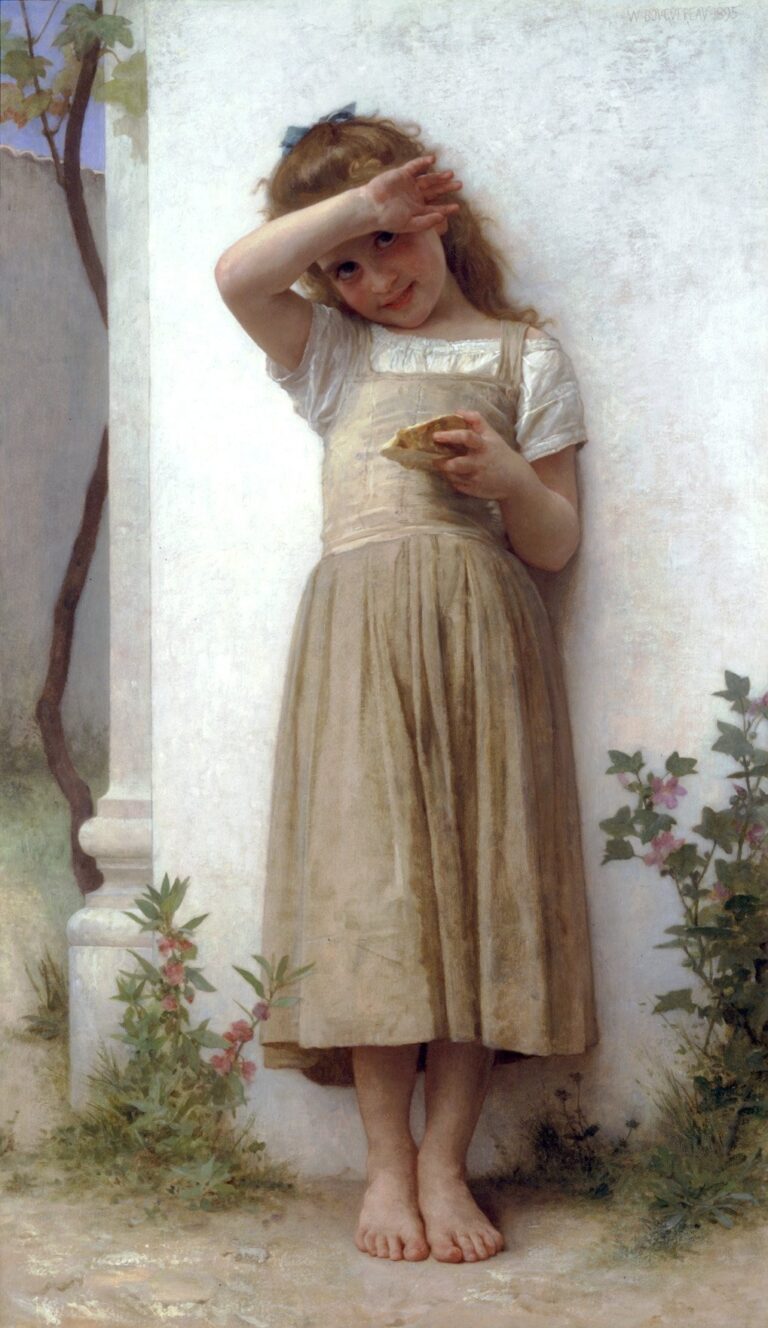 Dans la pénitence – William Bouguereau William Bouguereau