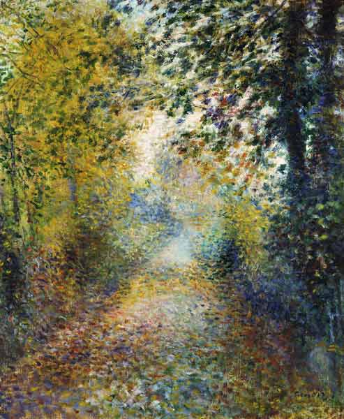 Dans les bois – Pierre-Auguste Renoir Pierre-Auguste Renoir