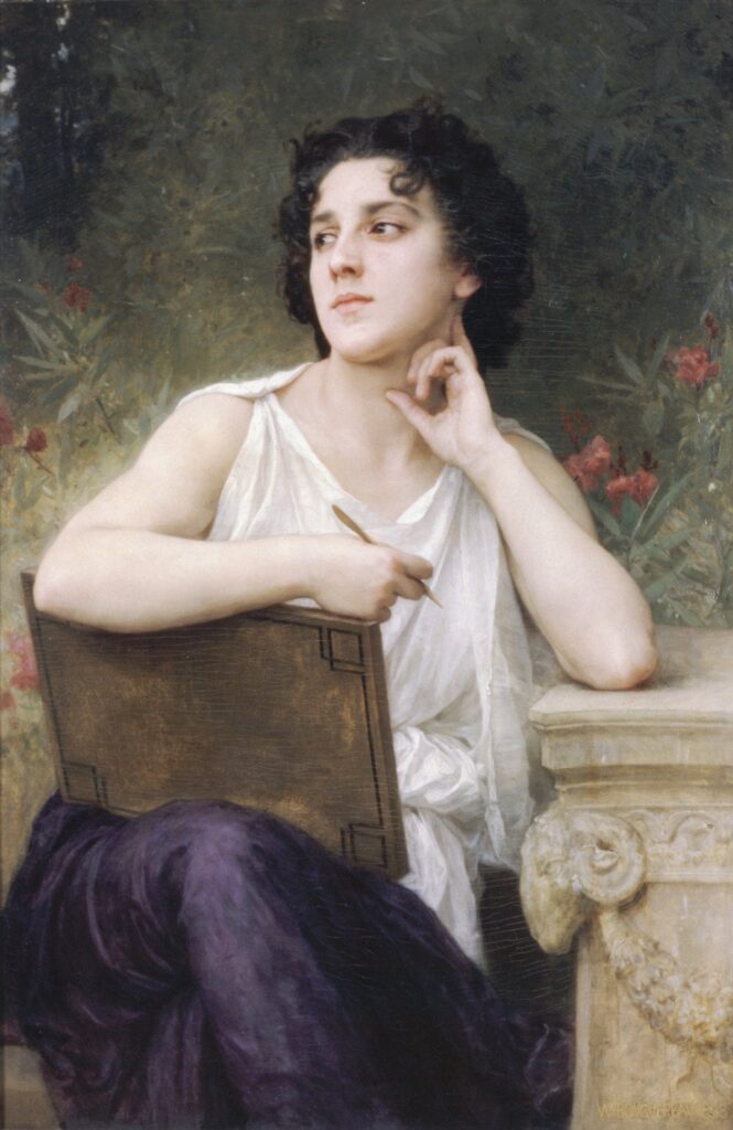 L’inspiration – William Bouguereau William Bouguereau