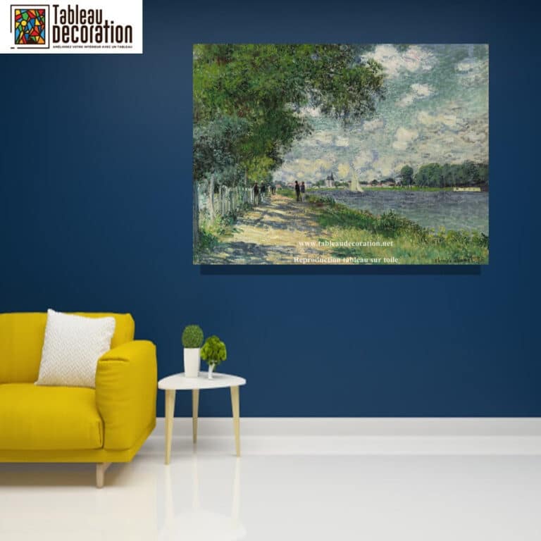 La Seine a Argenteuil – Tableau Monet Claude Monet 2