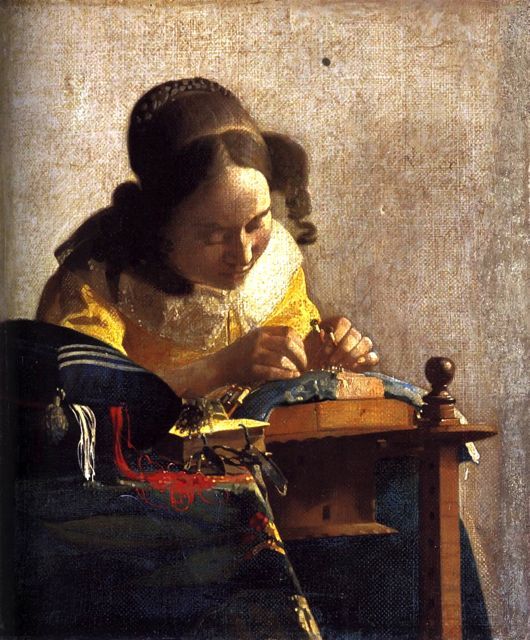 La Dentellière (Vermeer) – Johannes Vermeer Johannes Vermeer