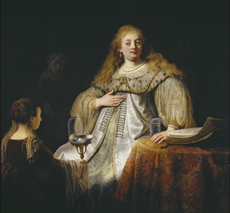 Judith au banquet d’Holopherne – Rembrandt van Rijn Rembrandt van Rijn