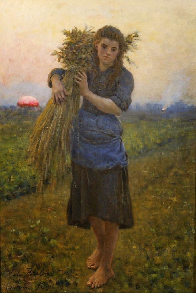 Gleaner – Jules Breton Jules Breton