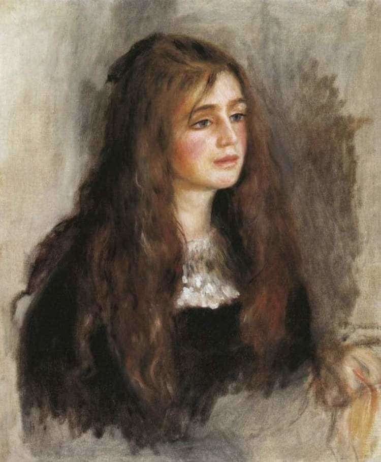 Portrait de Julie Manet – Pierre-Auguste Renoir Pierre-Auguste Renoir