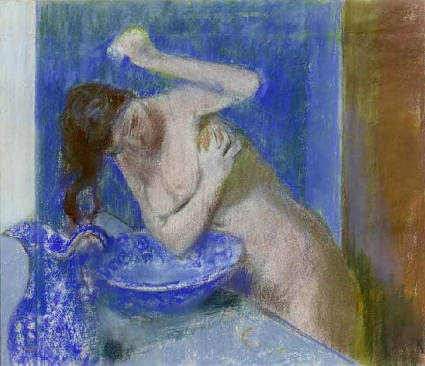 Jeune femme à leur toilette – Edgar Degas Edgar Degas