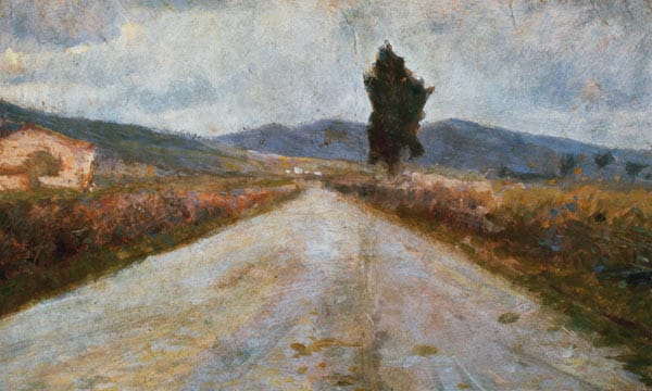 La route de la Toscane – Amedeo Modigliani Amedeo Modigliani