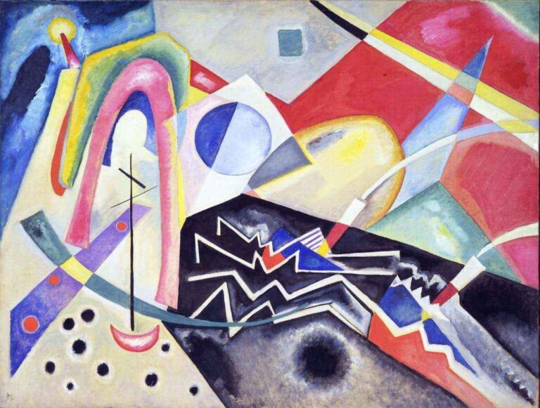 Zig Zag blanc – Vassily Kandinsk Vassily Kandinsky