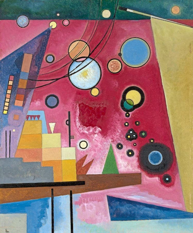 Rouge lourd – Vassily Kandinsky Vassily Kandinsky