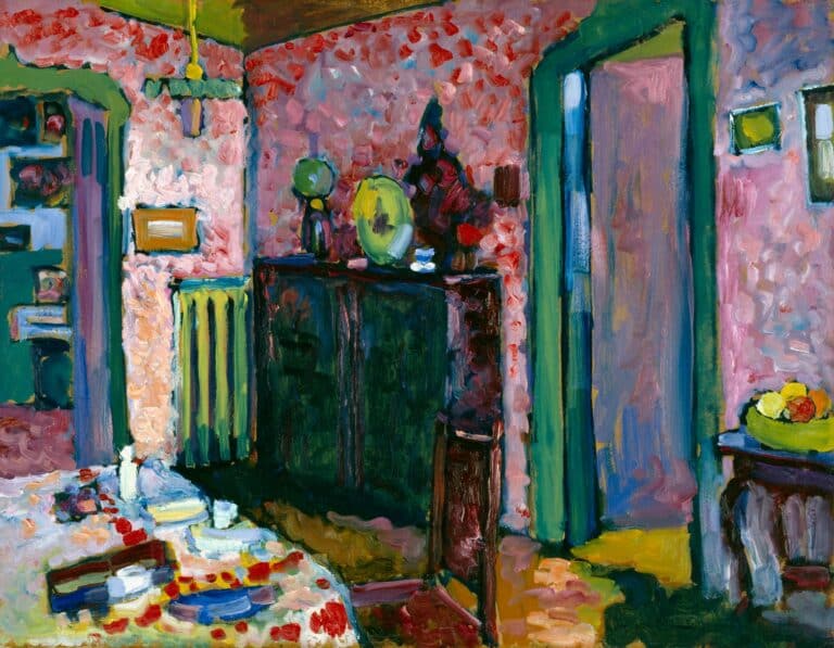 Ma salle à manger – Vassily Kandinsk Vassily Kandinsky