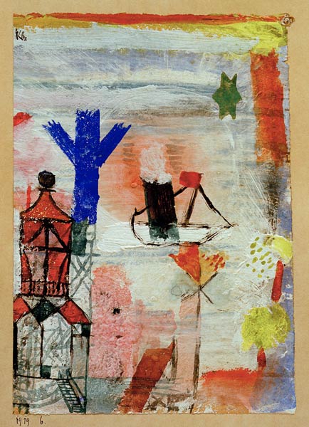 Petit bateau à vapeur – Paul klee Paul Klee