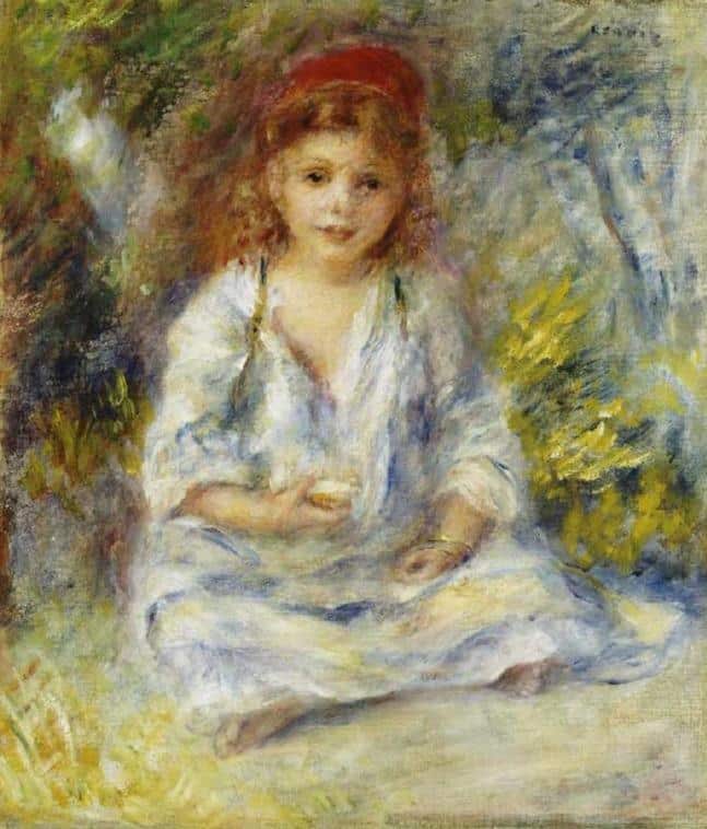 Petite fille algérienne – Pierre-Auguste Renoir Pierre-Auguste Renoir