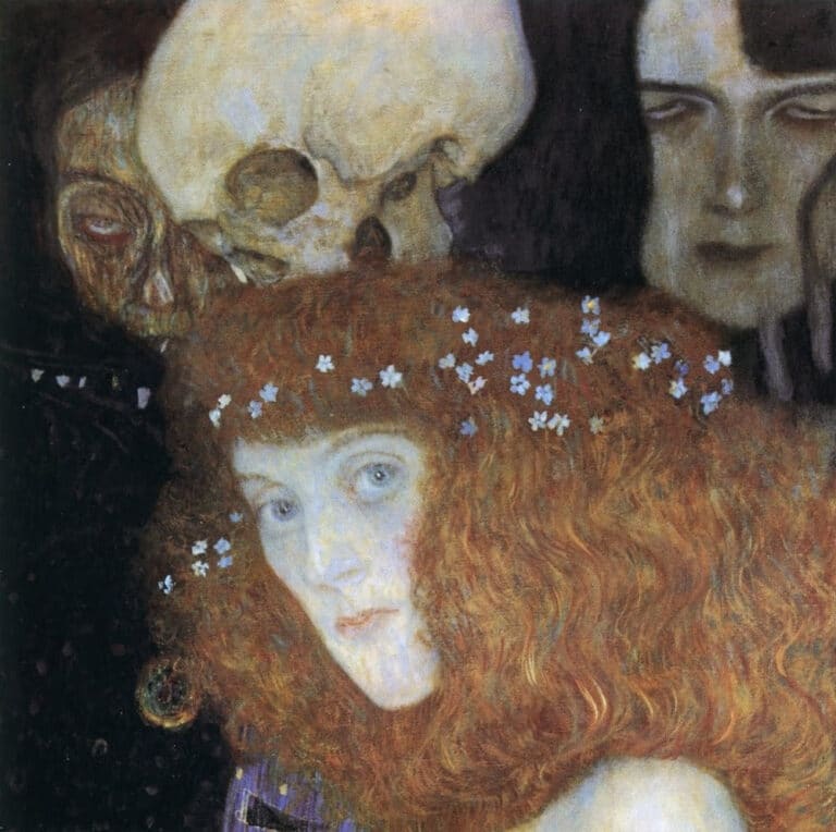 L’Espoir I (Détail) – Gustav Klimt Gustav Klimt