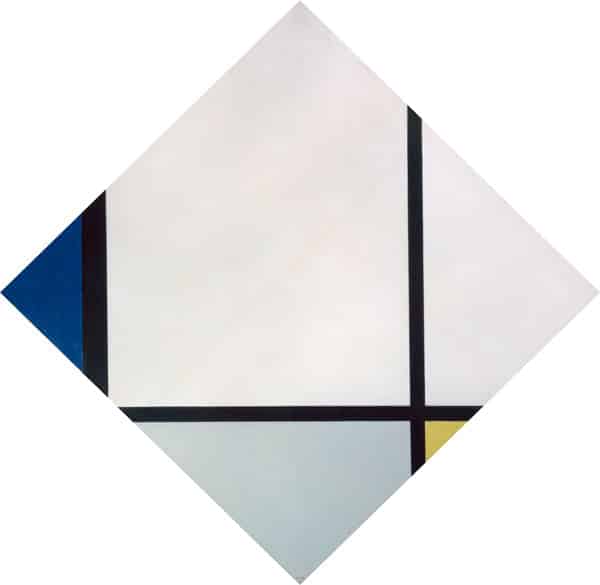 Composition I – Mondrian Piet Mondrian