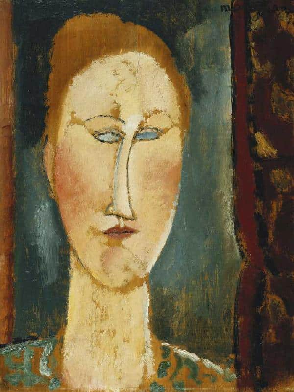 Tête d’une rousse – Amadeo Modigliani