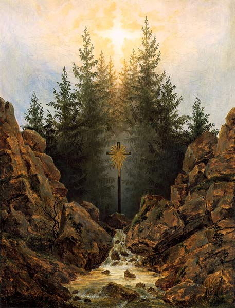 Croix dans la forêt – Caspar David Friedrich Caspar David Friedrich