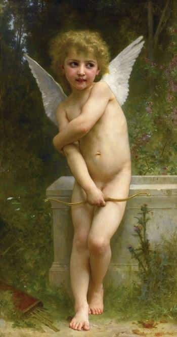 L’amour frappé – William Bouguereau William Bouguereau