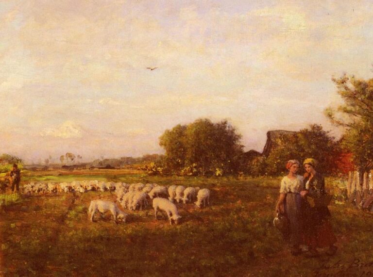 Le Berger – Jules-Breton Jules Breton