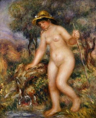 La Source or Gabrielle Nue – Pierre-Auguste Renoir Pierre-Auguste Renoir